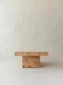 Mesa de centro Burl Wood