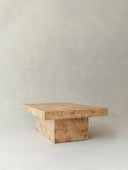 Mesa de centro Burl Wood