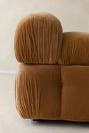 Sala Bo 3 plazas Velvet + Ottoman