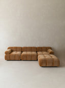 Sala Bo 3 plazas Velvet + Ottoman