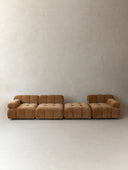 Sala Bo 3 plazas Velvet + Ottoman