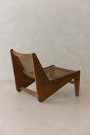 Sillón bejuco rosa morada