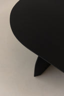 Mesa Oval Negra