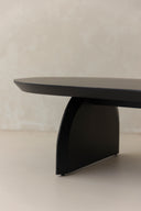 Mesa Oval Negra