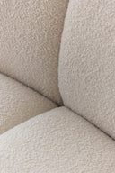 Sala Curved Bouclé 3 plazas