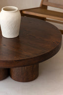 Mesa roble round totem