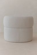 Sillón oval bouclé