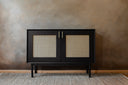 Credenza Bejuco Chica en Negro