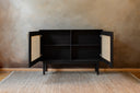 Credenza Bejuco Chica en Negro